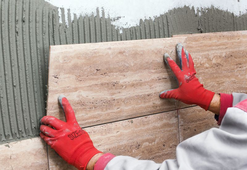 Saltillo Tile Laying